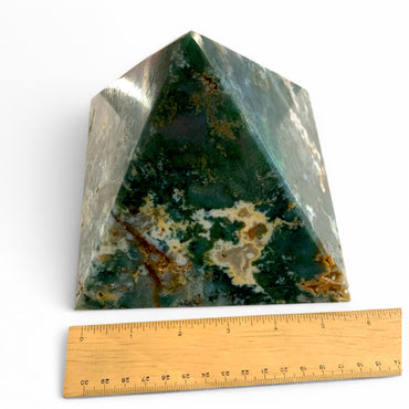 Agate - Moss Pyramid $320