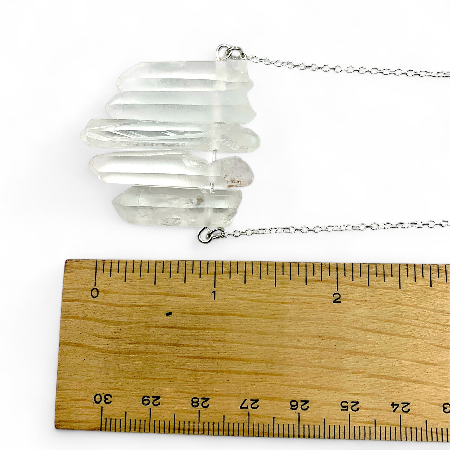 Necklace - Clear Quartz Points $40