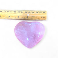 Rose Quartz Heart Puffy JW $85