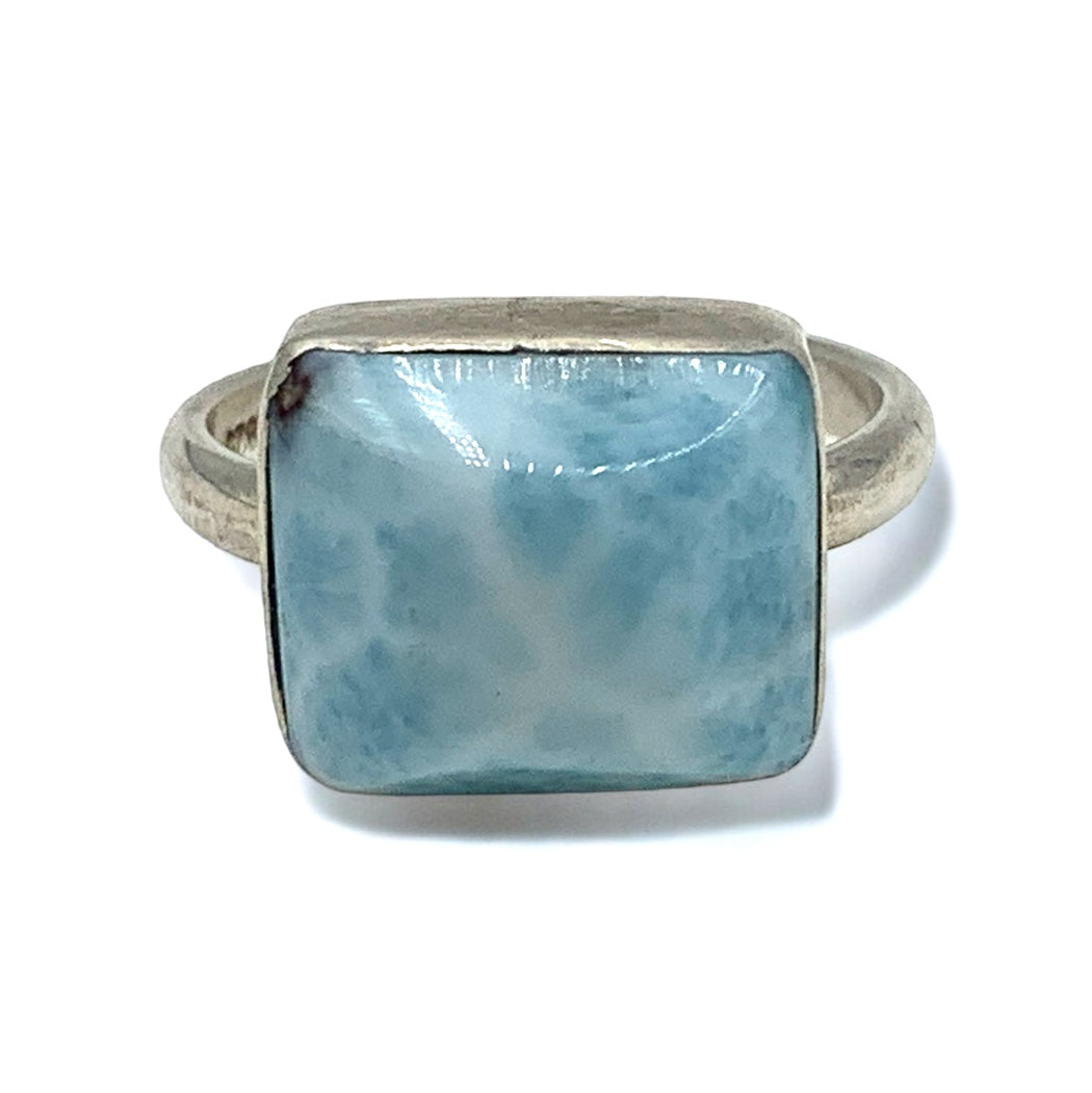 Ring- Larimar Square Shaped $60