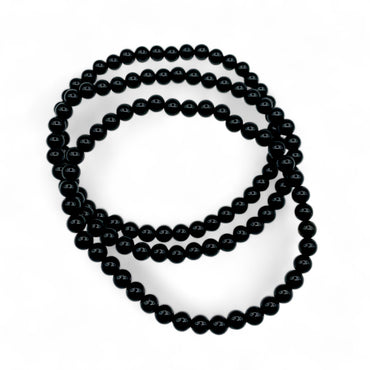 Bracelet - Obsidian 4mm