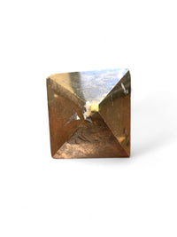 Chalco-pyrite Octahedron JW $180