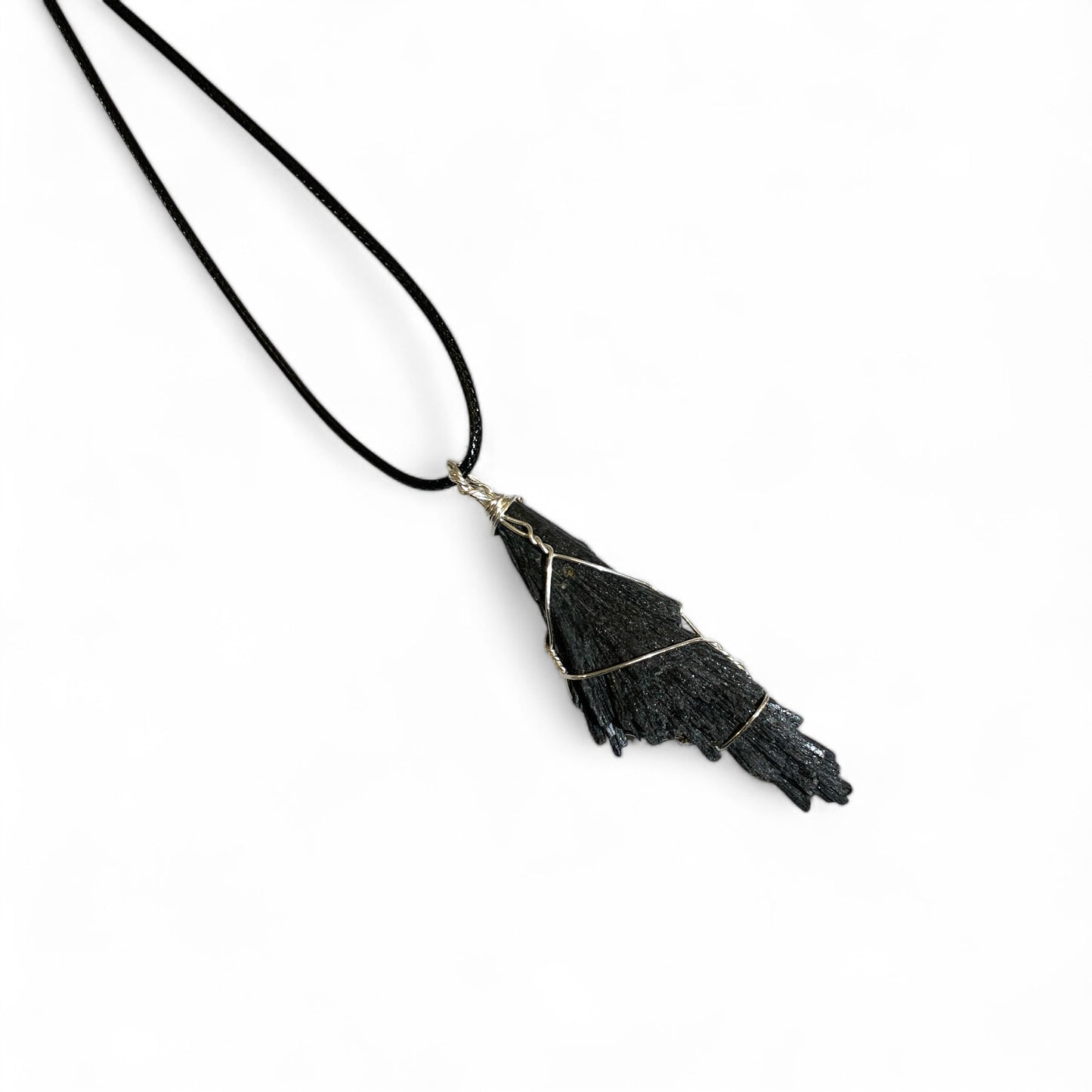 Necklace - Kyanite Black $40