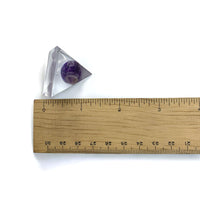 Orgonite - Amethyst Sphere Pyramid $20