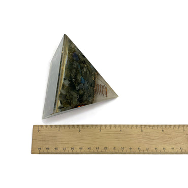 Orgonite - Labradorite Pyramid $60