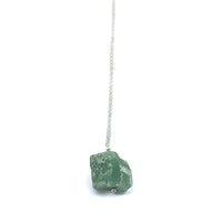 Necklace - Green Aventurine Raw $30