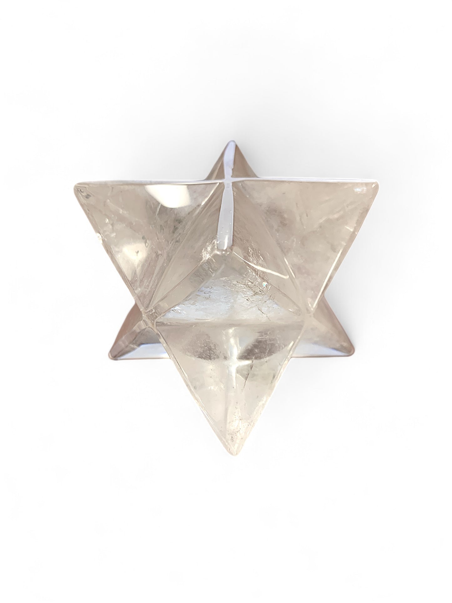 Clear Quartz Merkaba JW $160