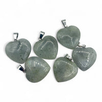 Pendant - Labradorite Heart $15