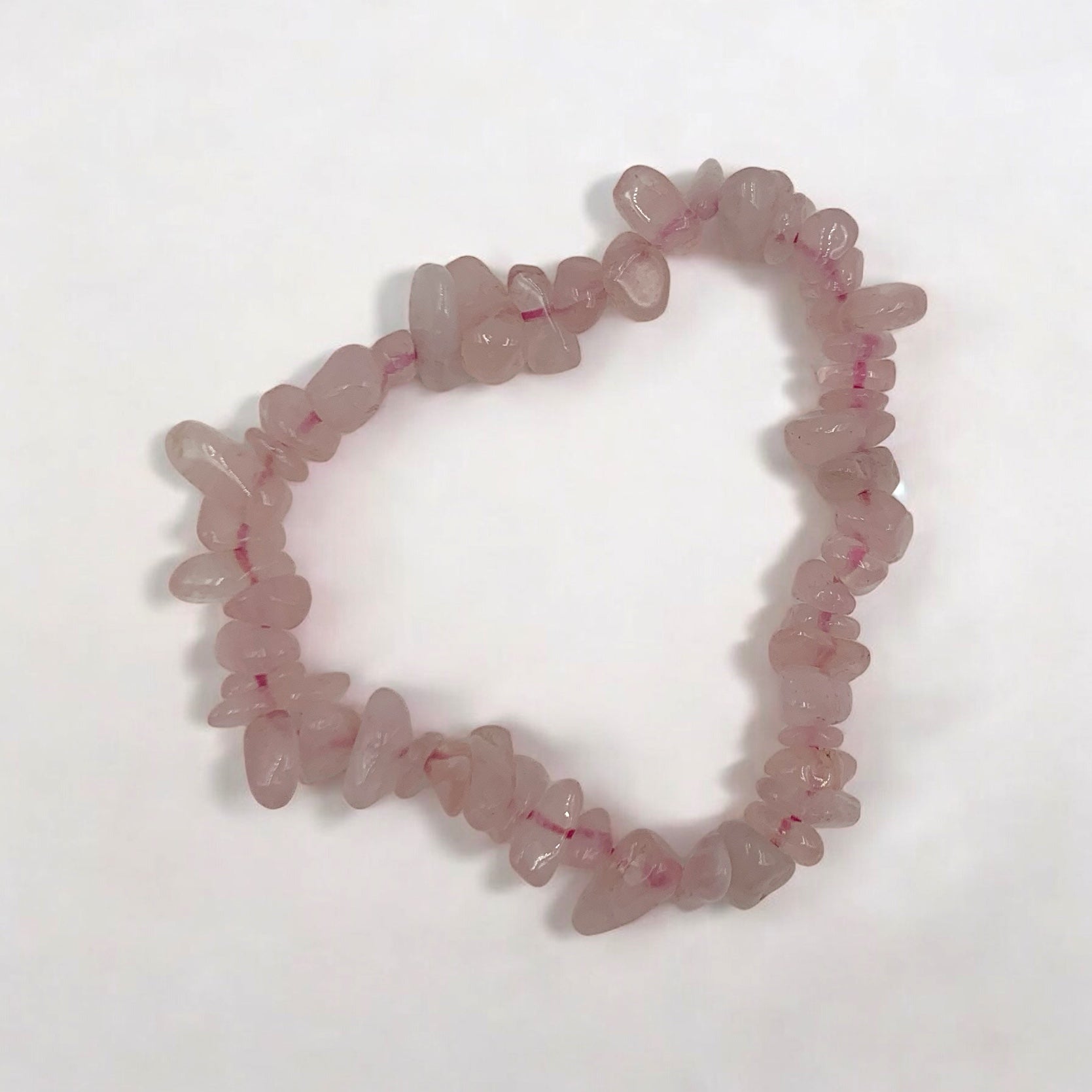 Bracelet - Rose Quartz Chip