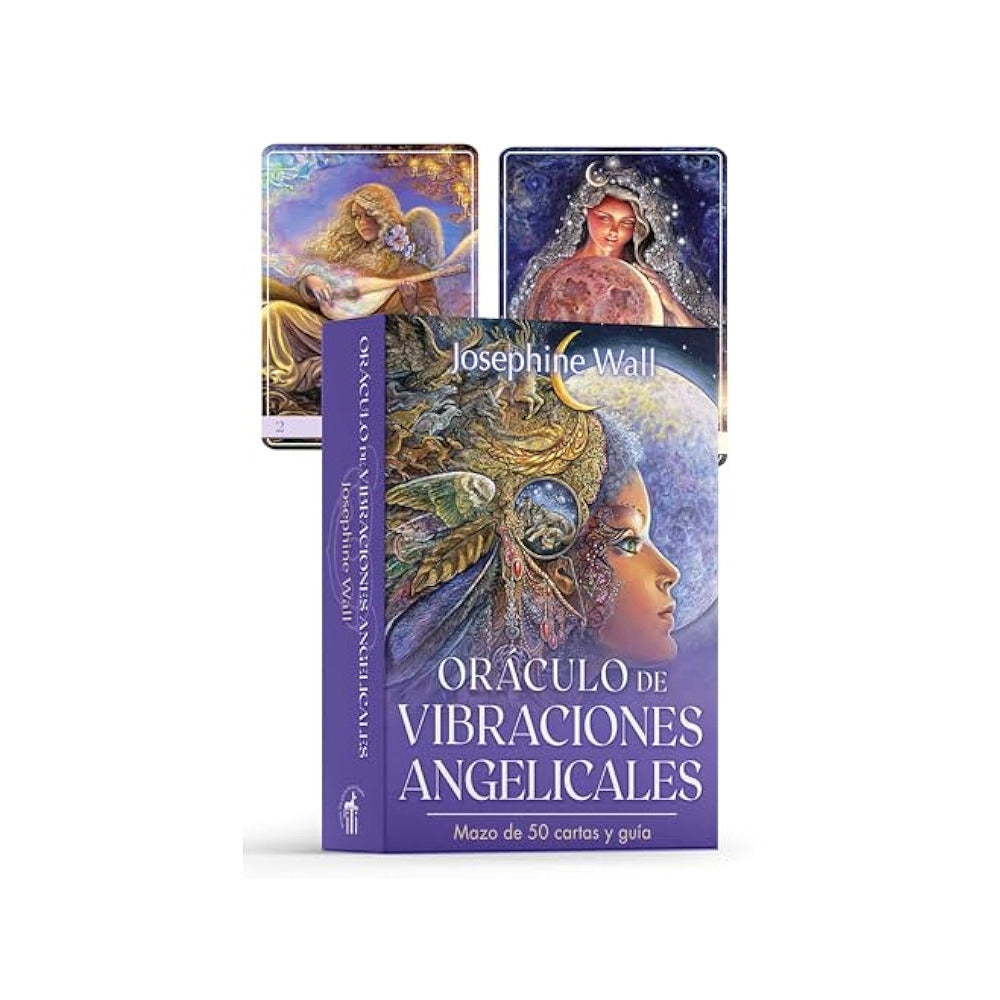 Oraculo De Vibraciones Angelicales: A 50-Card Deck and Guidebook (Spanish)