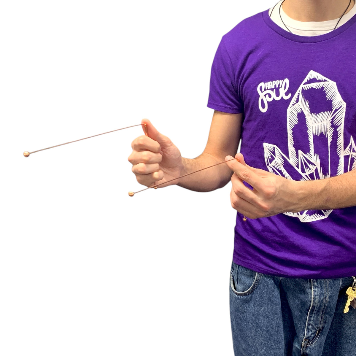 Copper Dowsing Rods - Divining Rods for Energy Detection & Spiritual E ...