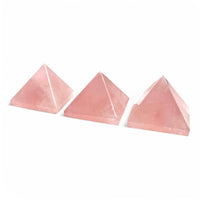 Rose Quartz Pyramid $40