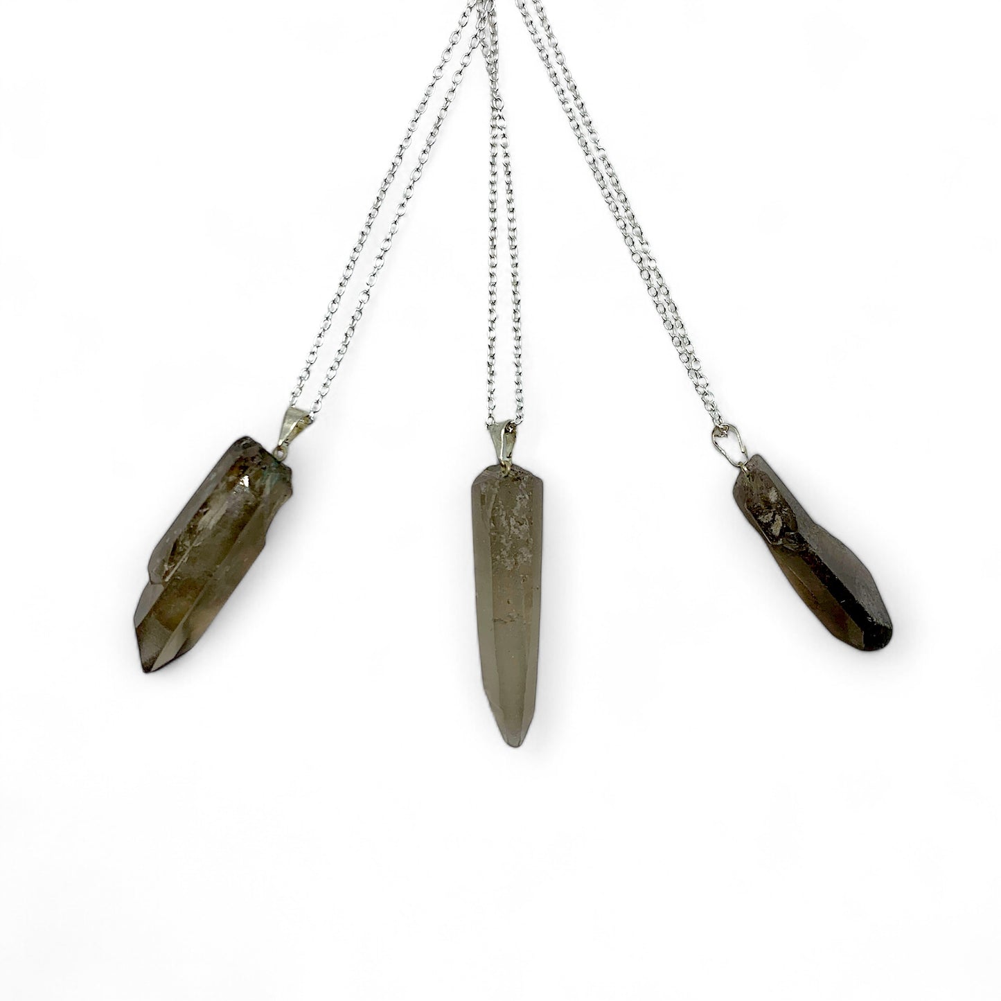 Necklace - Smoky Quartz Point $30