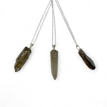 Necklace - Smoky Quartz Point $30