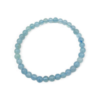 Bracelet - Aquamarine 6mm