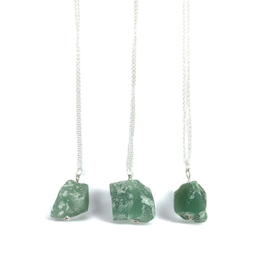 Necklace - Green Aventurine Raw $30