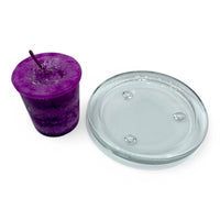 Glass - Transparent Candle Holder $9