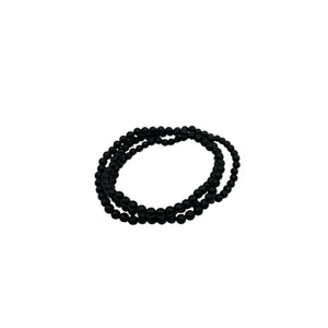 Bracelet - Obsidian 4mm