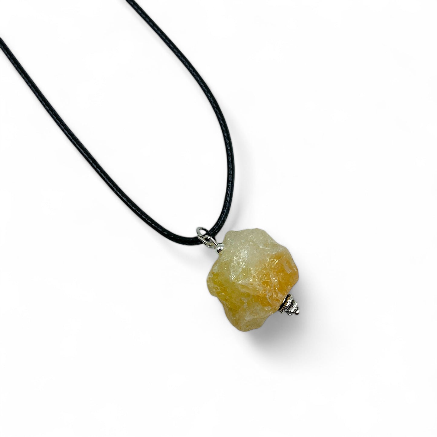 Necklace - Citrine Raw Assorted Shapes $35