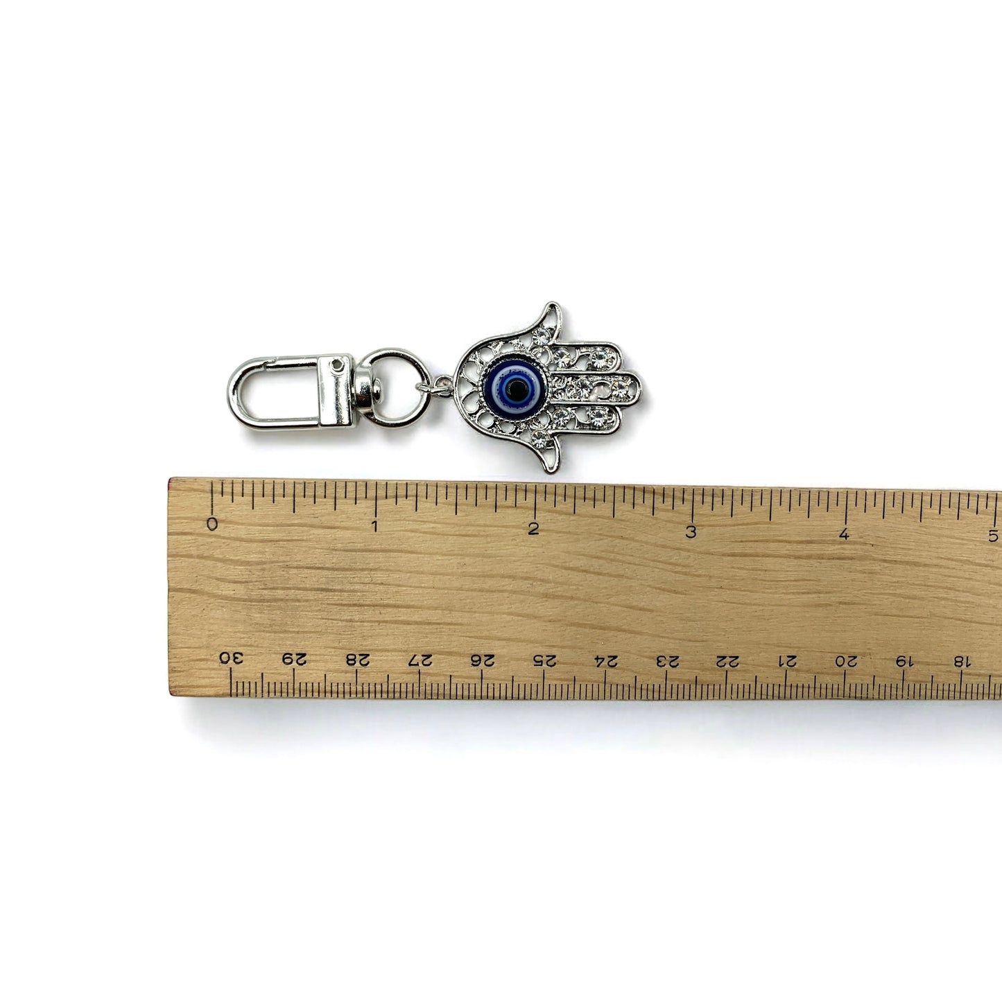 Keychain  - Hamsa Evil Eye