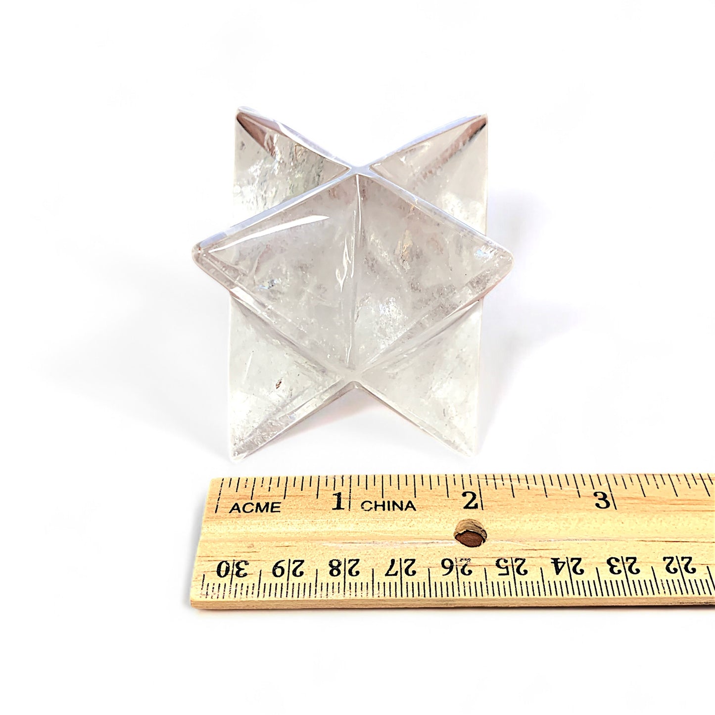 Clear Quartz Merkaba JW $160