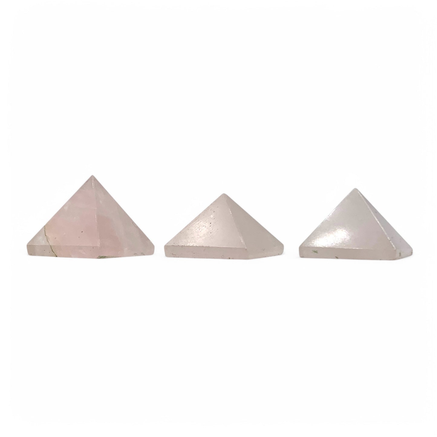 Rose Quartz Pyramid $20