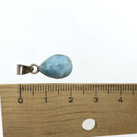 Necklace - Larimar Teardrop $40