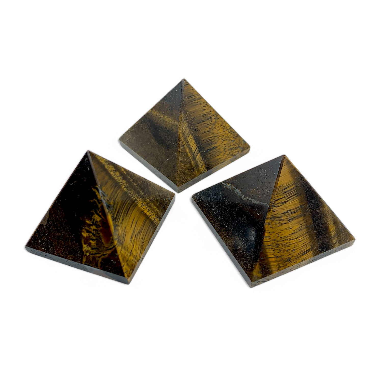 Tiger's Eye Pyramid $40