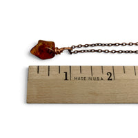 Necklace - Amber Bead