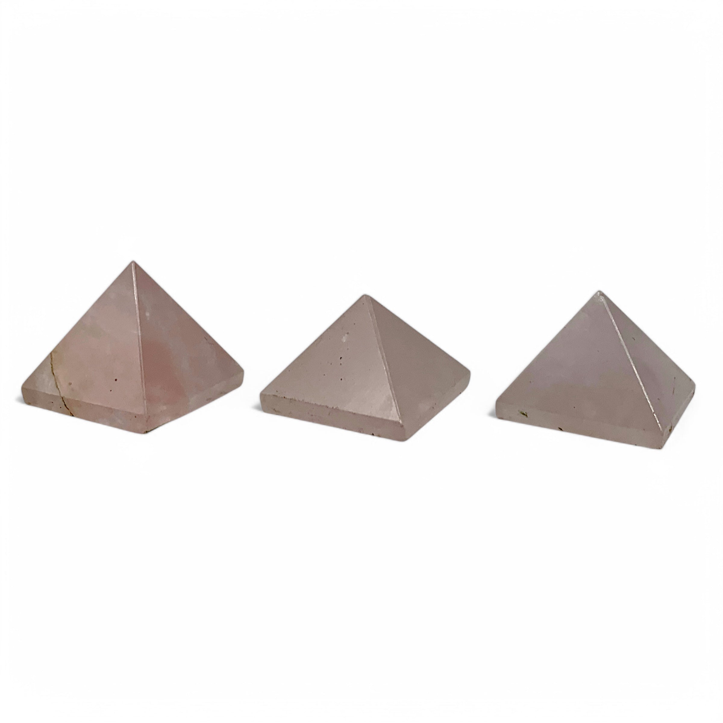 Rose Quartz Pyramid $20