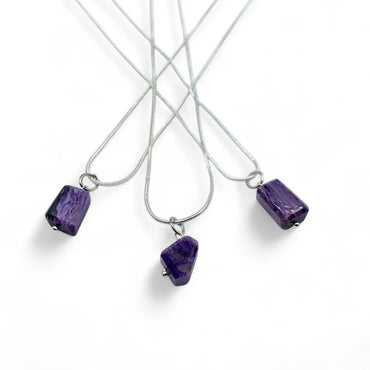 Necklace - Charoite Assorted Shapes