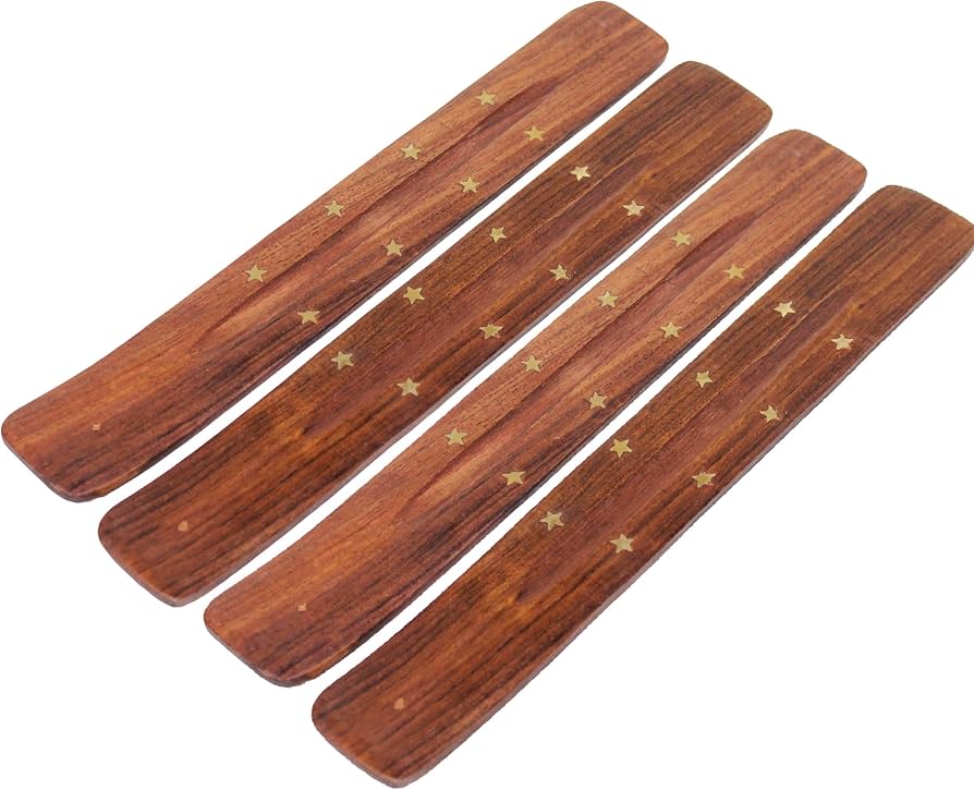 Incense Holder - Wood and Brass - Happy Soul Online