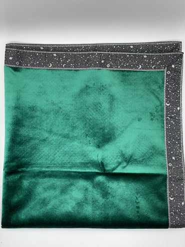 Tarot Mat - Emerald Colored Velvet