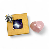 Rose Quartz Heart Gift $50