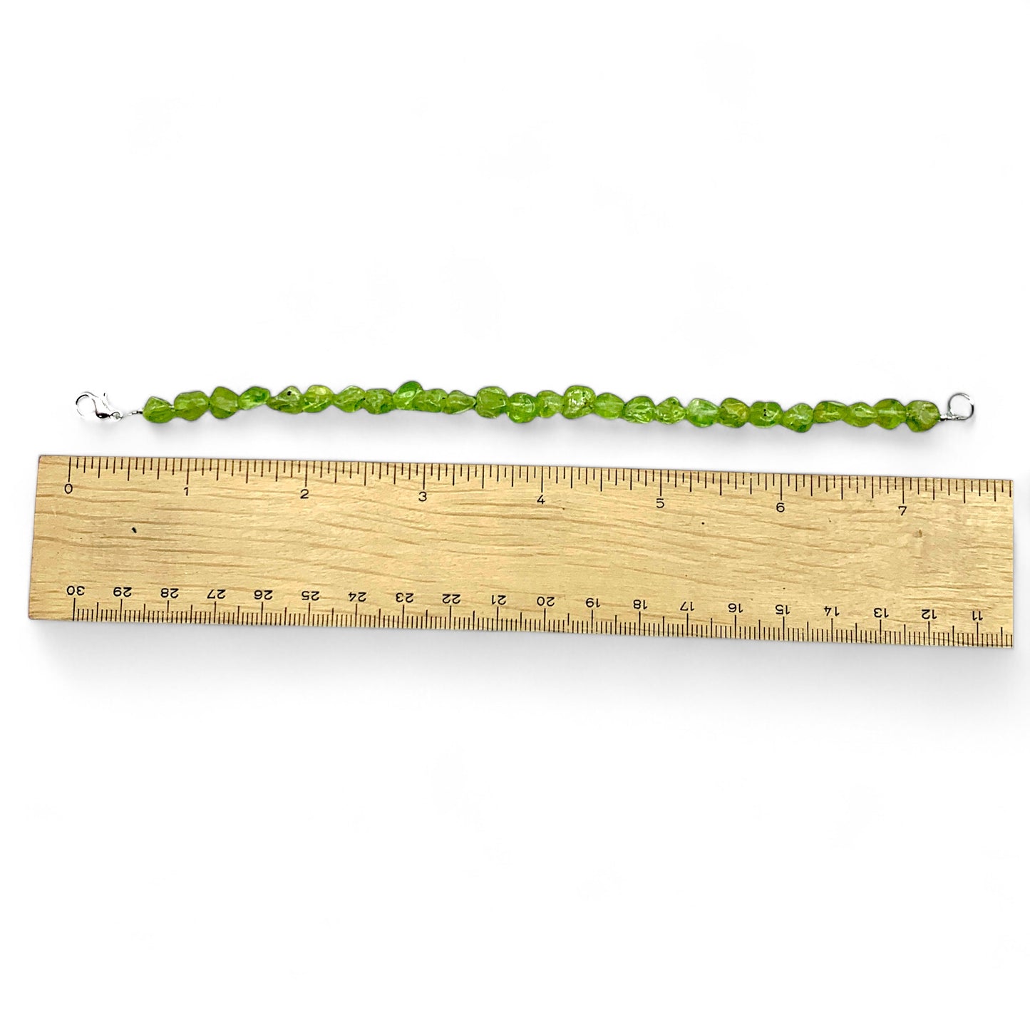 Bracelet - Peridot Nugget $35