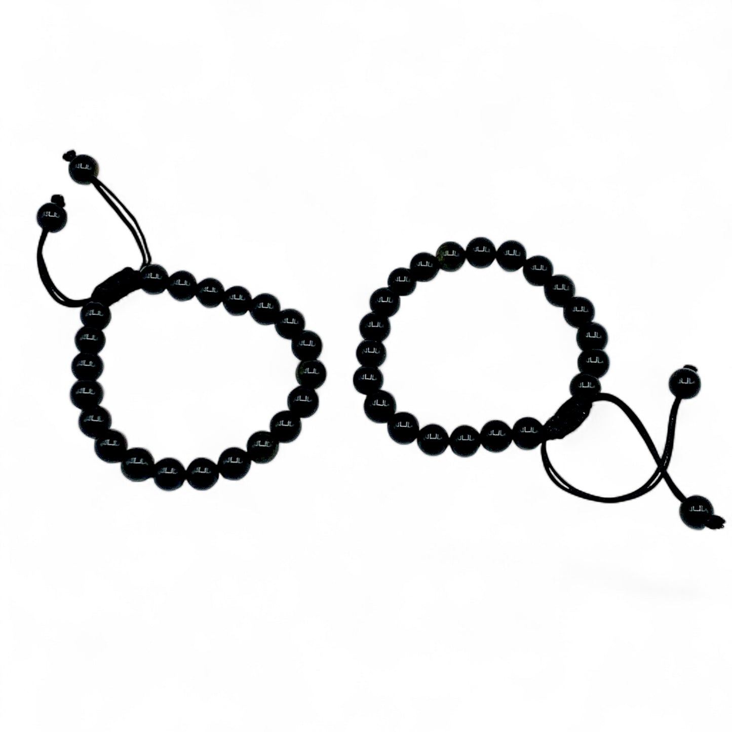 Bracelet - Black Obsidian Slider