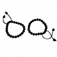 Bracelet - Black Obsidian Slider