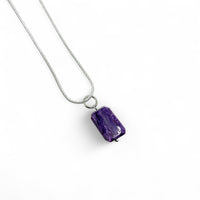 Necklace - Charoite Assorted Shapes