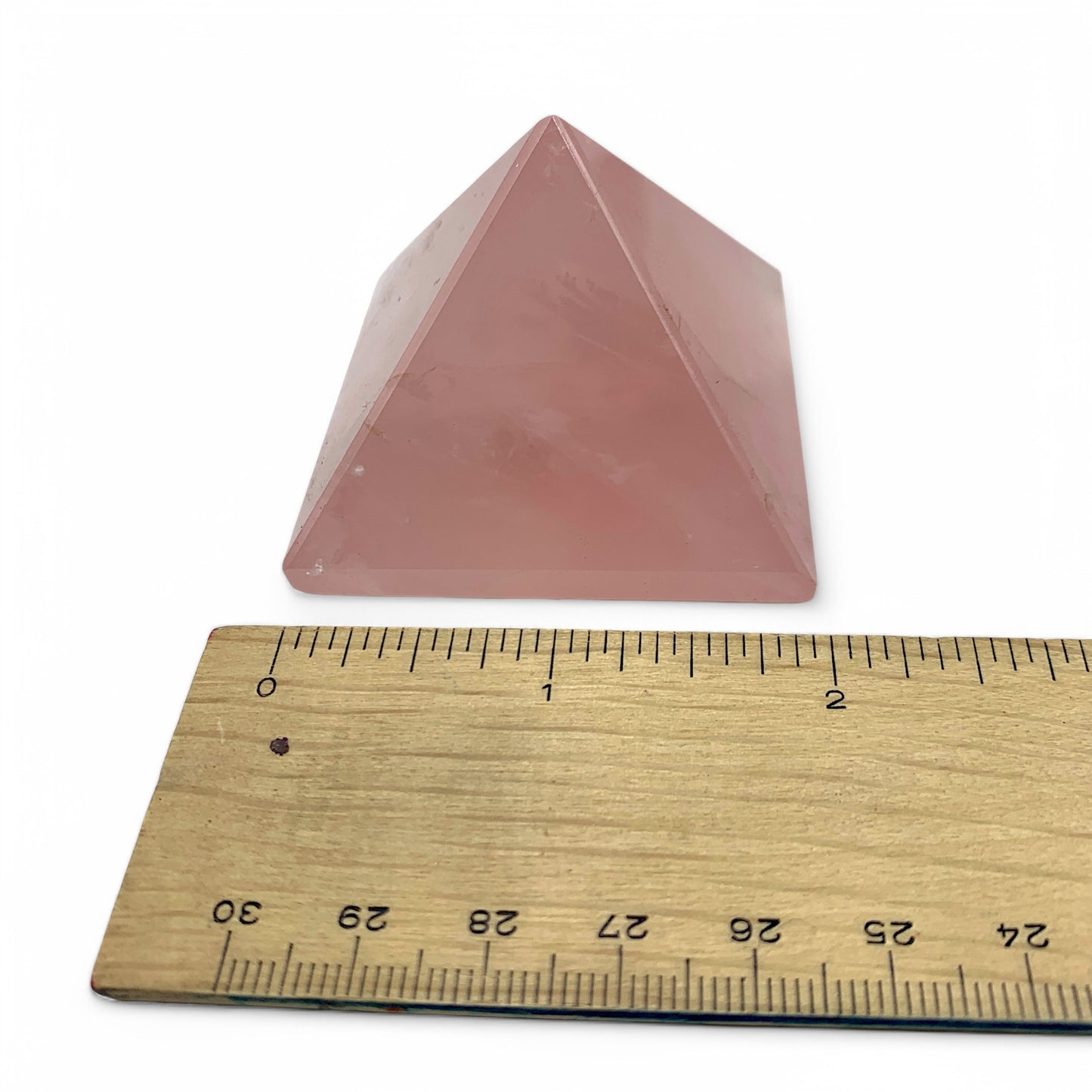 Rose Quartz Pyramid $40