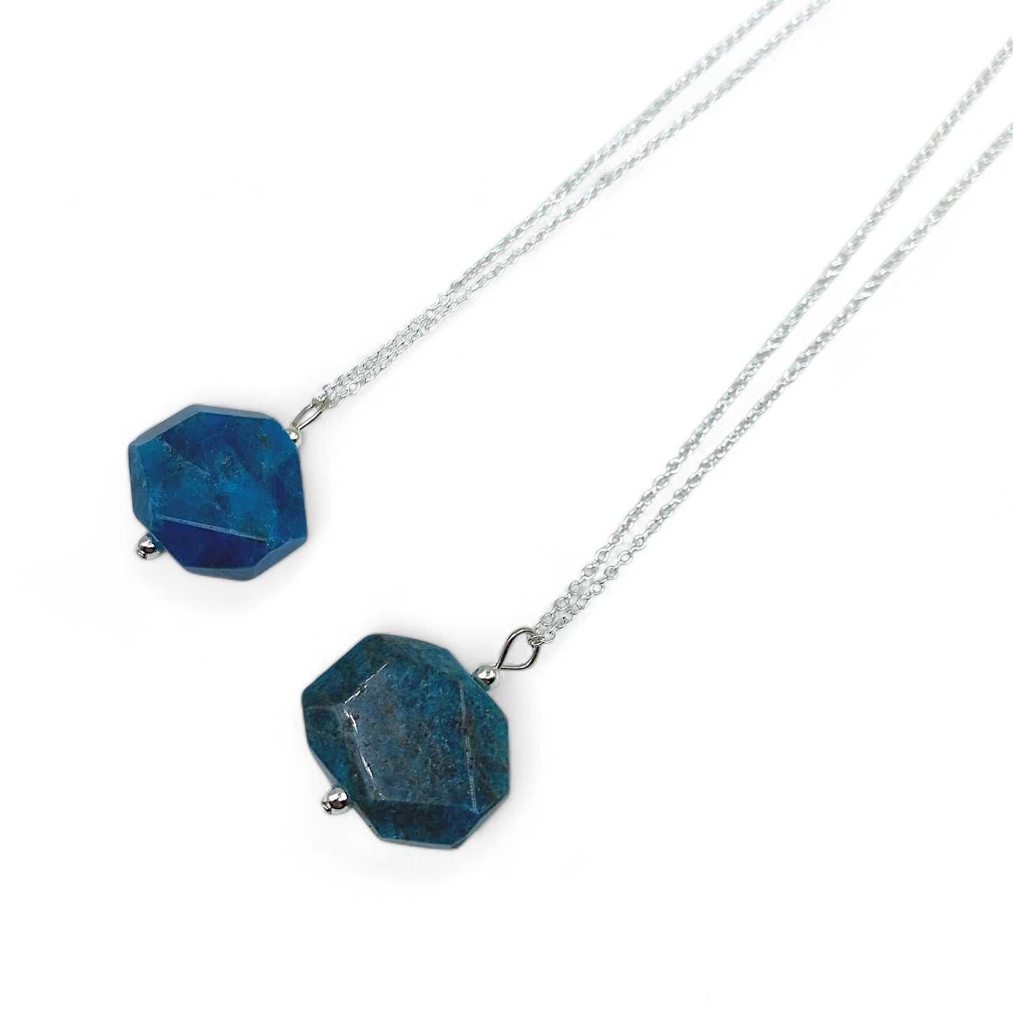 Necklace - Apatite Blue $45