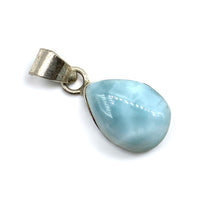 Necklace - Larimar Teardrop $40