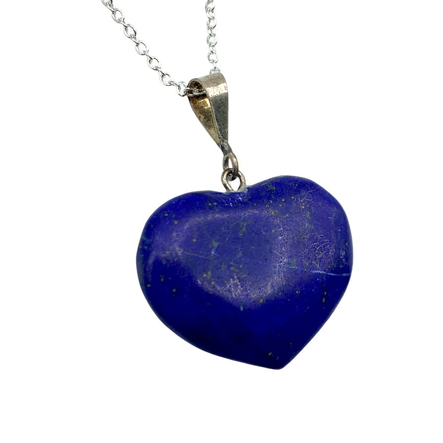 Necklace - Lapis Lazuli Heart $45