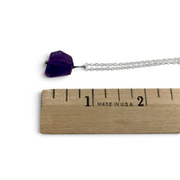 Necklace - Amethyst Faceted $30