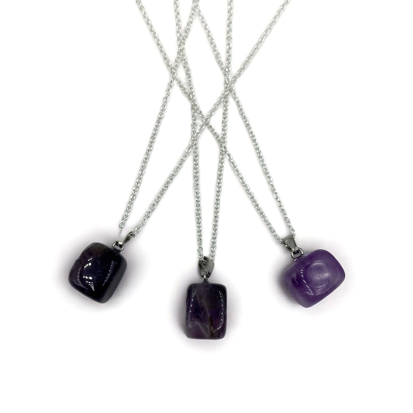 Necklace - Amethyst Tumble