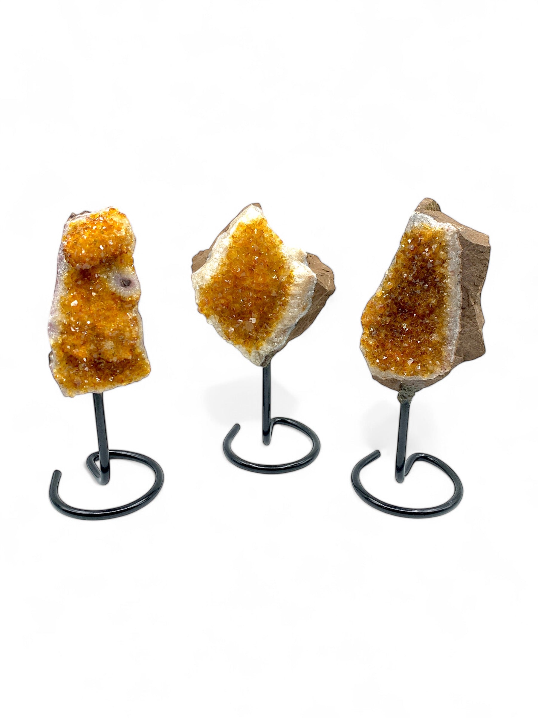 Citrine - Cluster on Stand $100