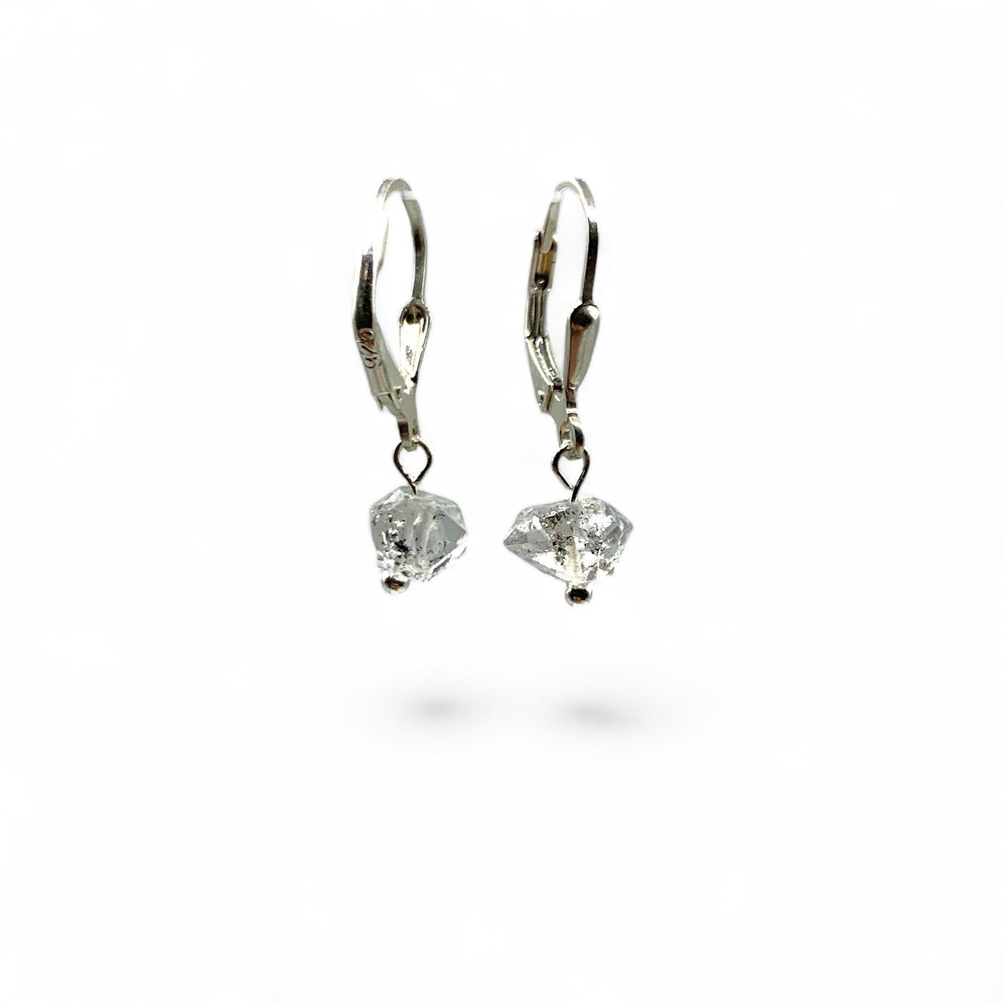 Hook Earring - Herkimer Diamond $60