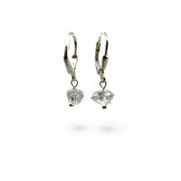 Hook Earring - Herkimer Diamond $60