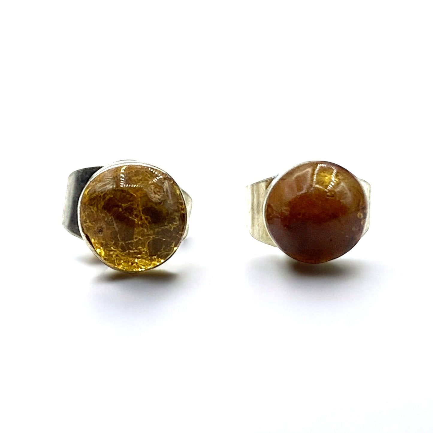 Earrings - Amber Stud $30