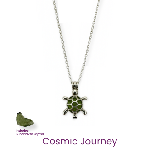 Necklace - Moldavite - A Cosmic Key to Transformation