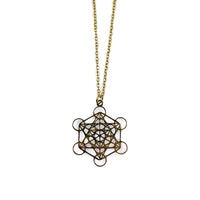 Necklace - Sacred Geometry Metatron $25